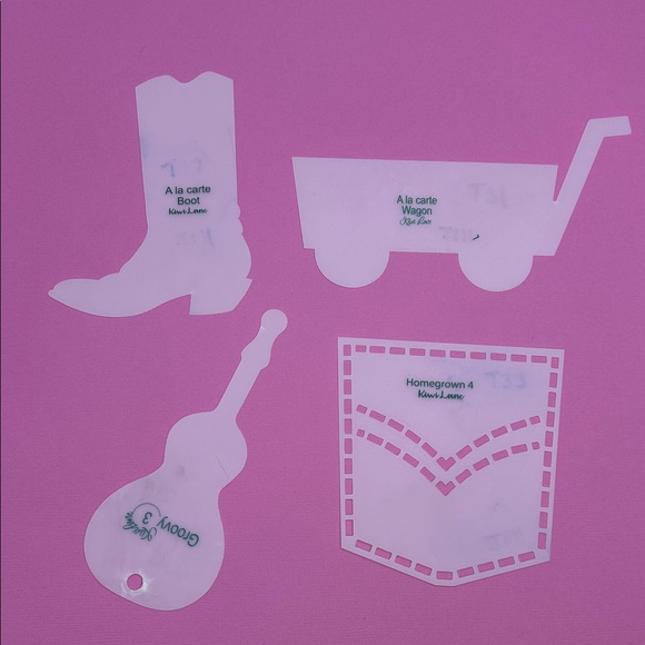 Kiwi Lane Other - Kiwi Lane template stencils scrapbook die cuts paper crafts cards